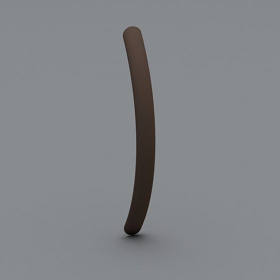 Hockey Stick Low Poly 3D model