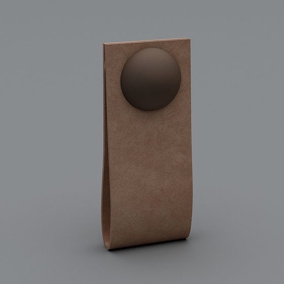Sphere Panel Low Polygon High Detail 3D model