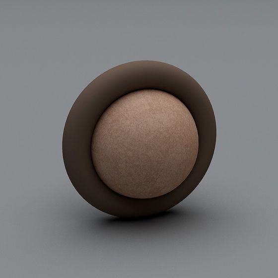 Sphere Embrace Low-Poly 3D Model