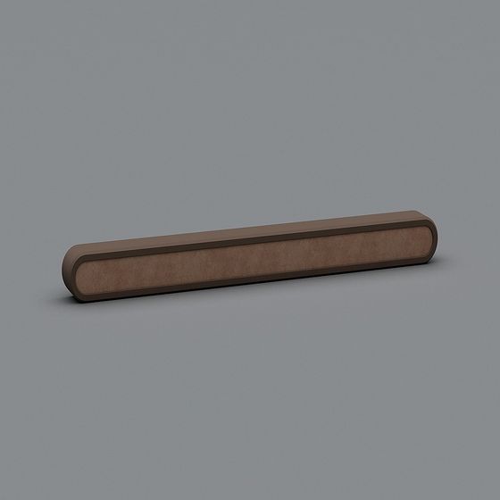 Wooden Shelf 3D model for Modern Interiors