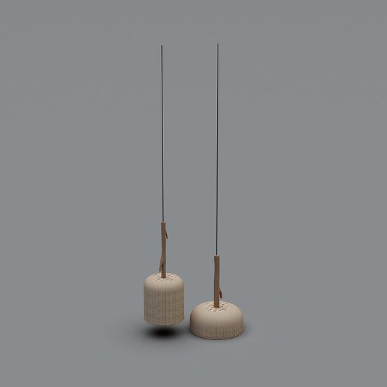 Minimalist Hanging Light 3D model