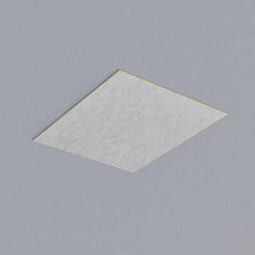 Sleek Gray Honeycomb Panel 3D Model