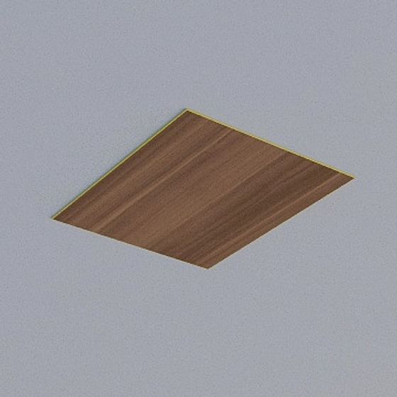 Gray Honeycomb Panel 3D Model