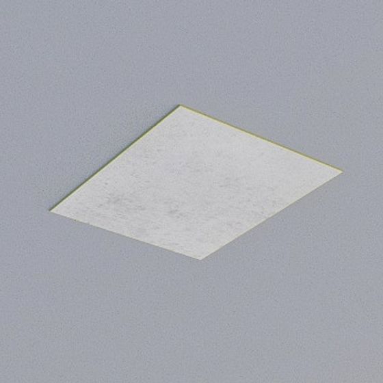 Honeycomb Panel 3D Model in Gray