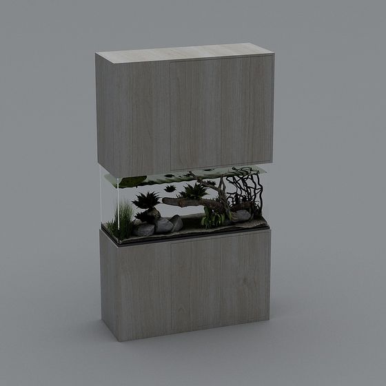 Urban Oasis Aquarium 3D Model