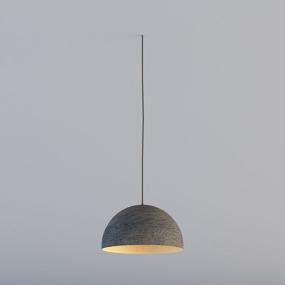 Stylish Suspended Light 3D model for Modern Interiors