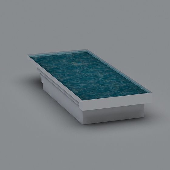 Modern Swimming Pool 3D model