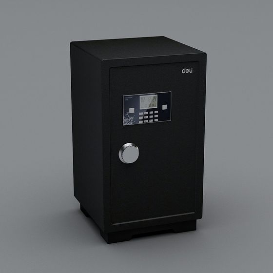 Stylish Electronic Safe 3D model