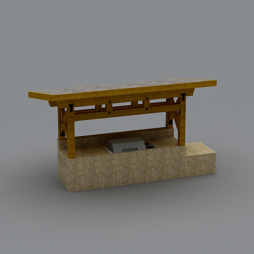 Barbecue table