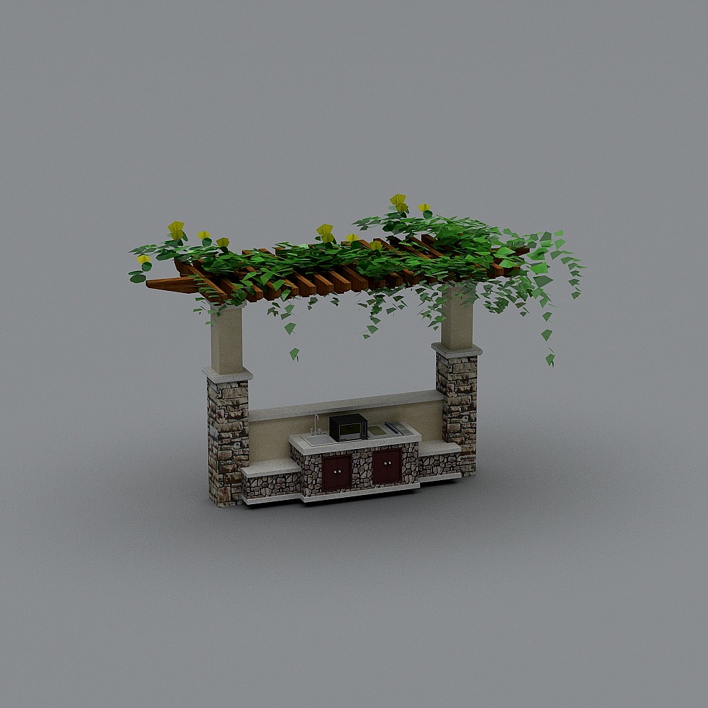 Barbecue table