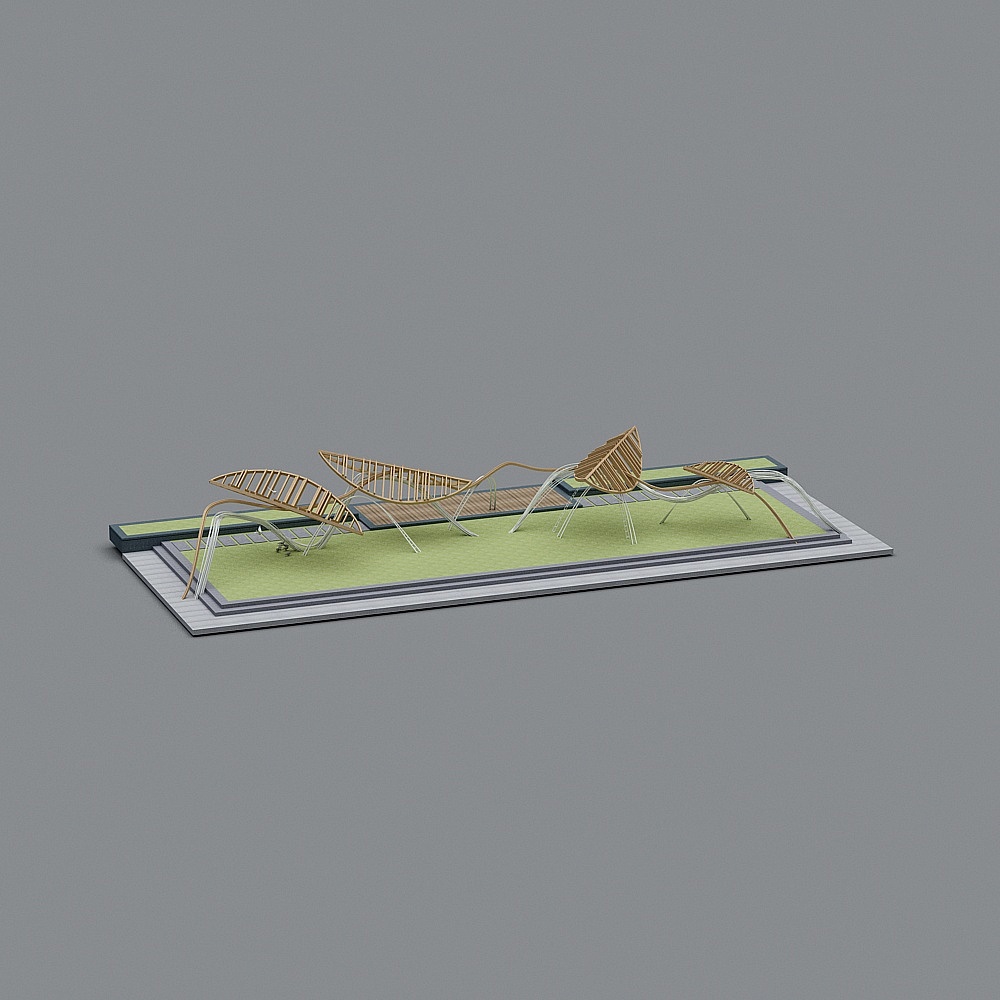 Leaf veranda structure