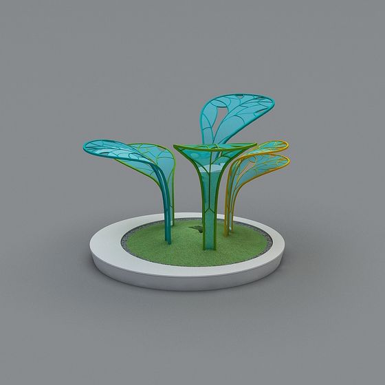 Ecological Tree 3D model