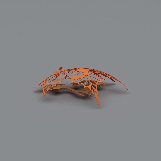 Spiderweb Bridge 3D Model