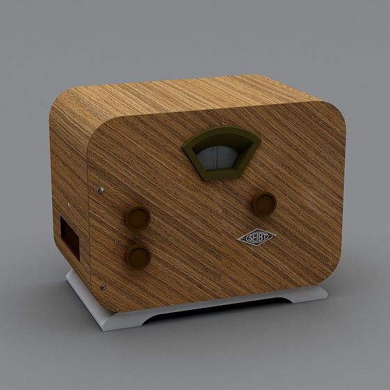 Nostalgic Radio 3D model