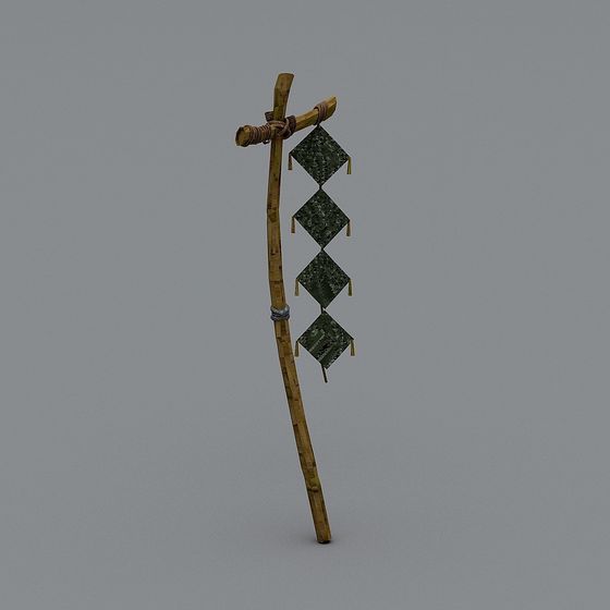 Jungle Wand 3D Model - A Touch of Nature