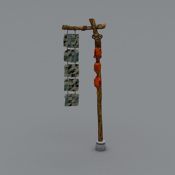 Dream of Wind Chimes 3D model