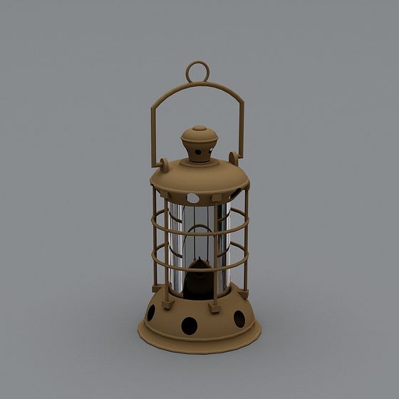 Vintage Lantern 3D model