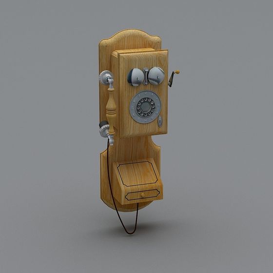 Nostalgic Phone 3D model
