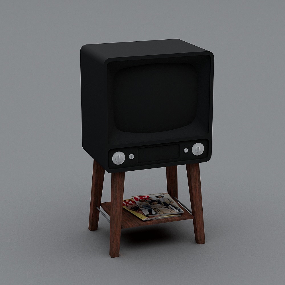 Retro TV set