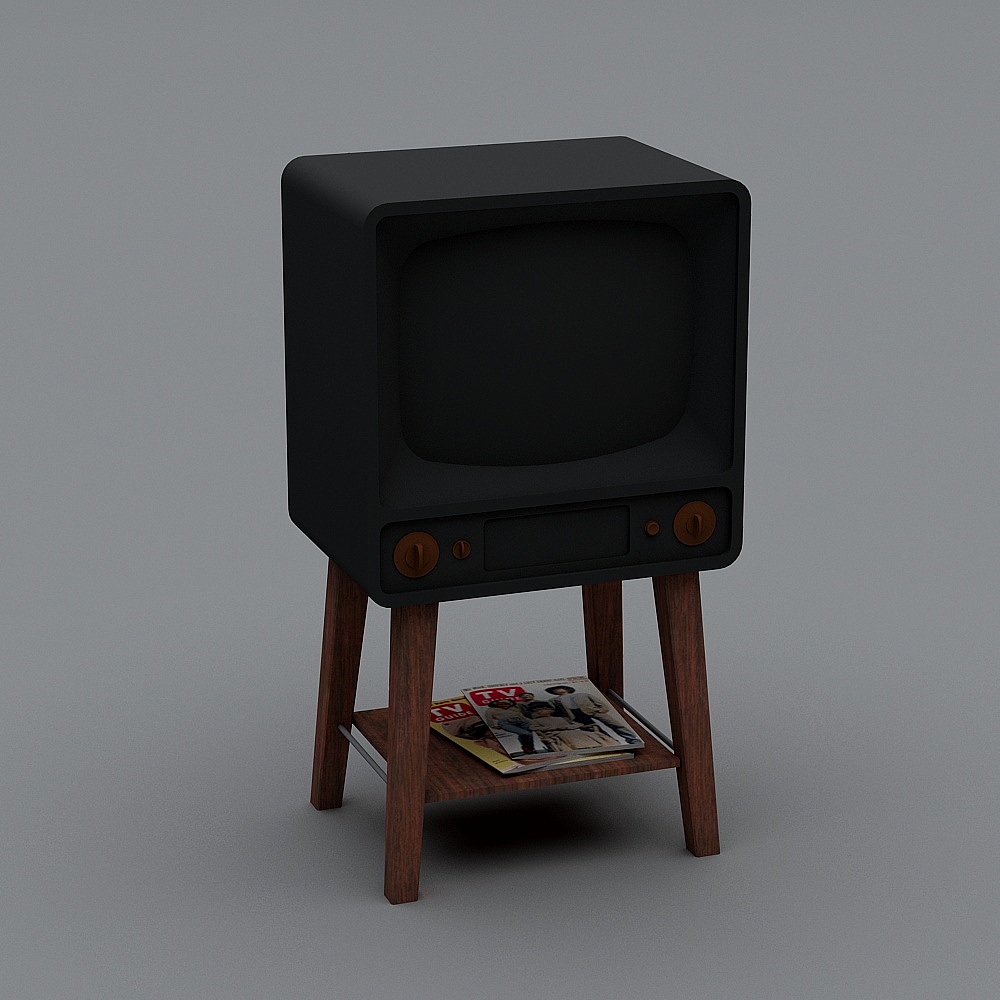 Retro TV set