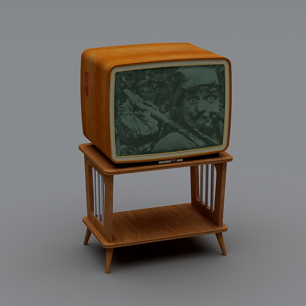 Retro TV set