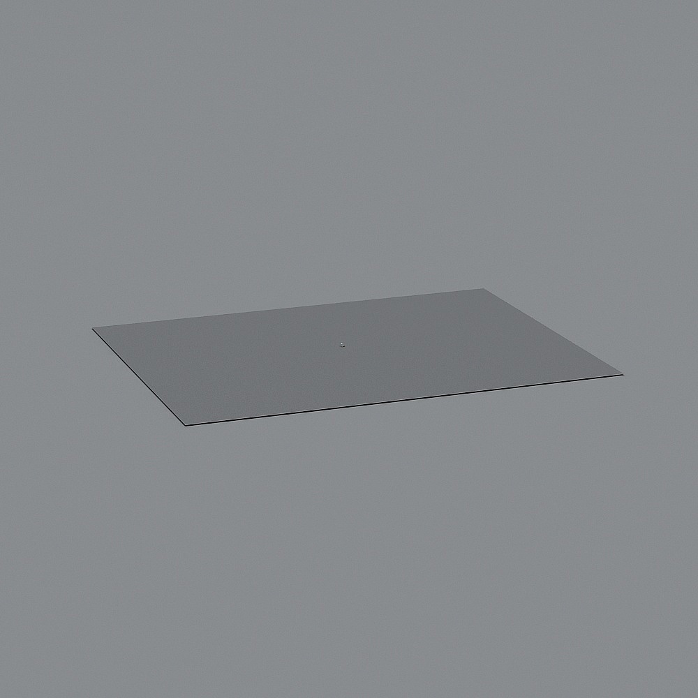 Minimalist Floating Platform 3D Model