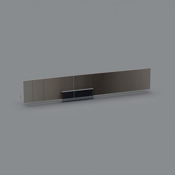 Sleek Low-Poly 3D Model for Modern Design