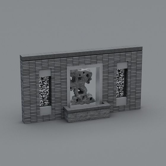 Urban Sculpture Wall 3D model