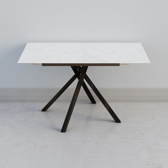 Urban Light Dining Table 3D model for Modern Spaces