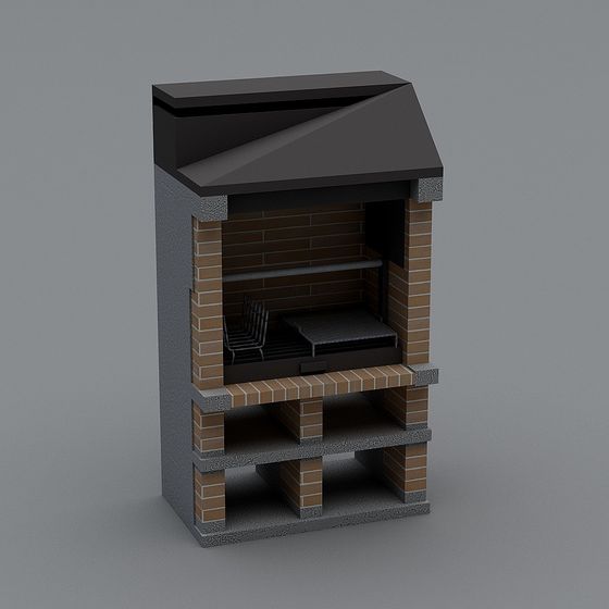 Urban Grill 3D model