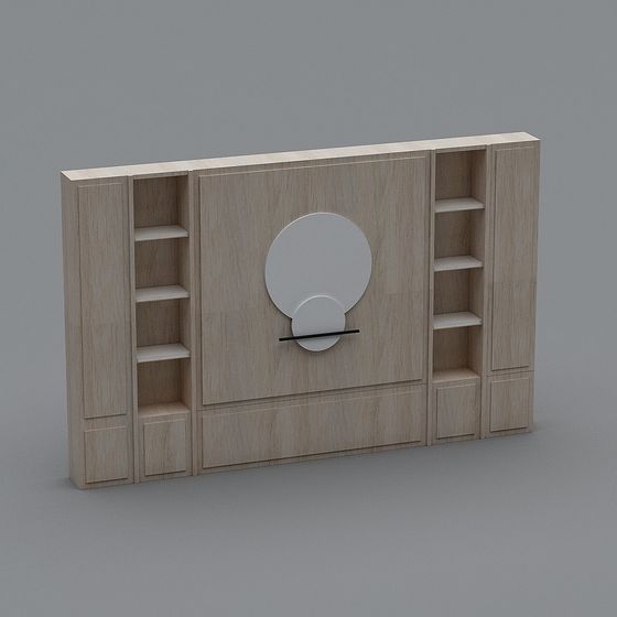 Urban Bookshelf 3D model