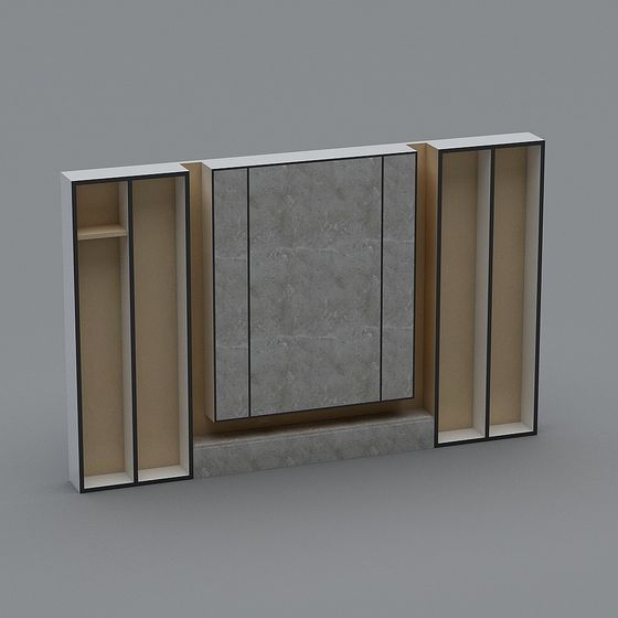 Urban Nook Bookshelf 3D model