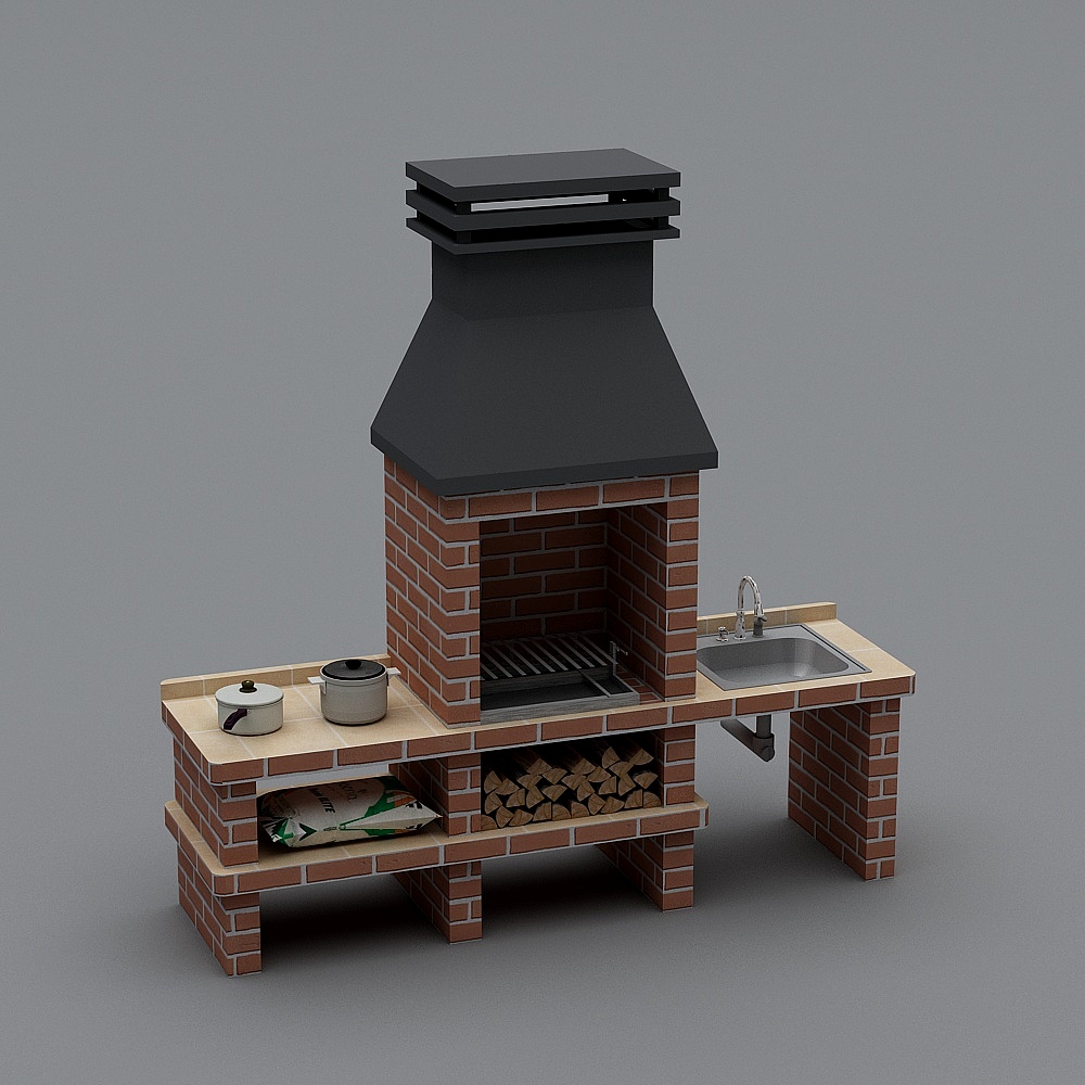 Barbecue table