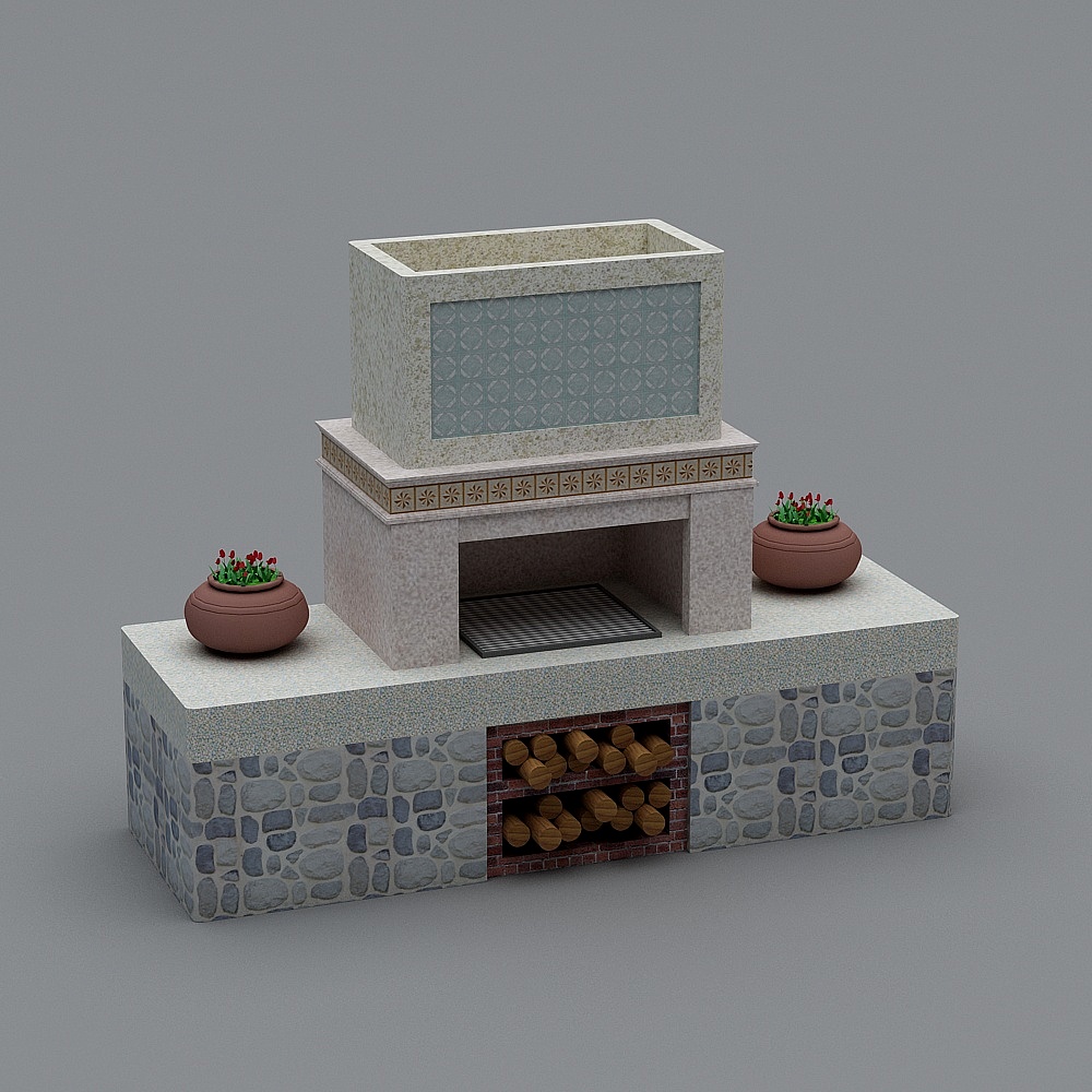 BBQ station