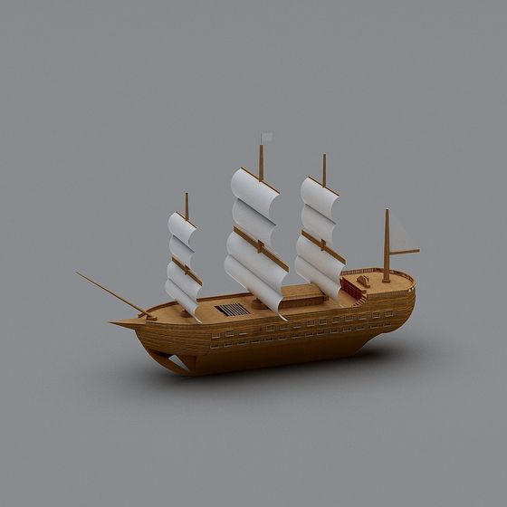 Sailing Adventure 3D Model