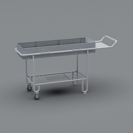 Industrial Style Cart 3D model