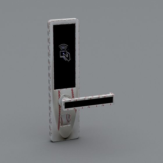 Stylish Smart Lock 3D Model for Creative Projects