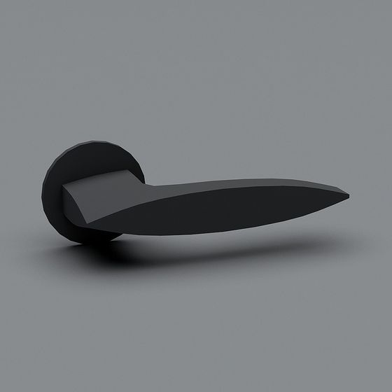 Minimalist Door Handle 3D model