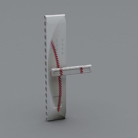 Stylish Handle 3D Model for Designers