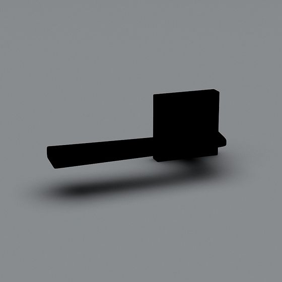 Minimalist Shelf 3D model