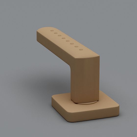 Stylish Low-Poly 3D Lightstand Model