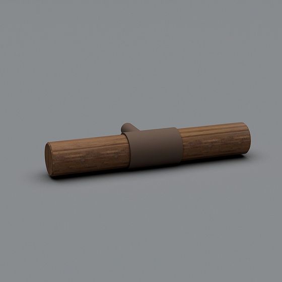 Wooden Telescope 3D Model