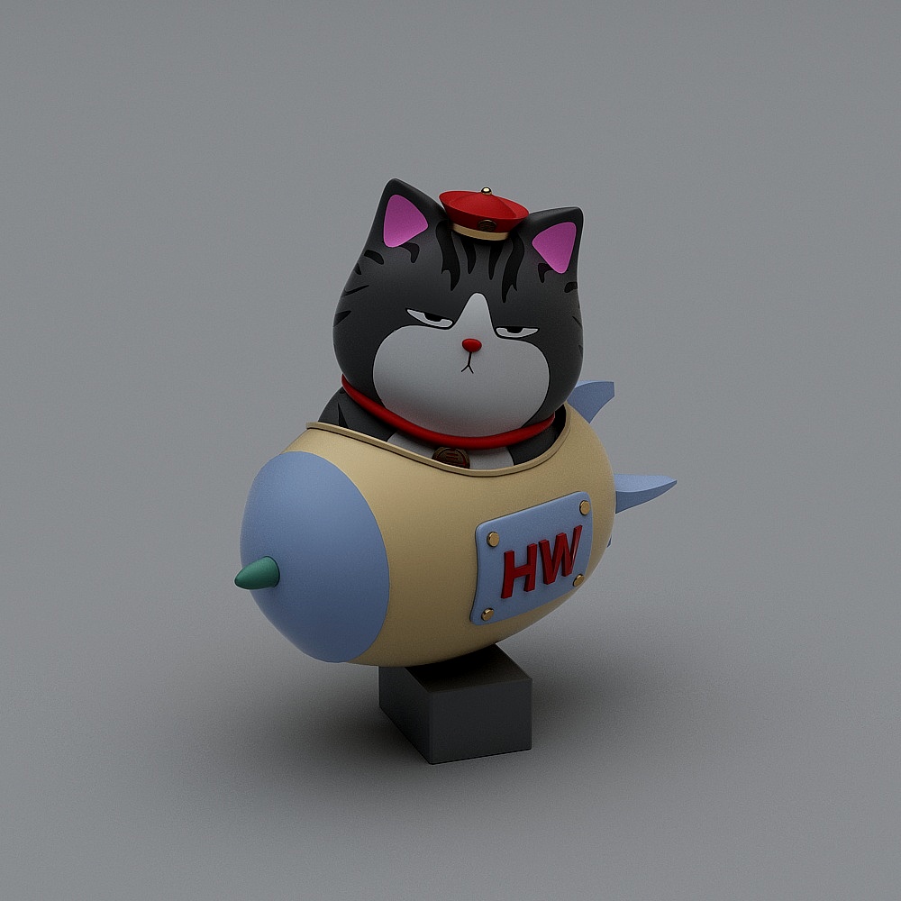 Hand-held my emperor Wan sleeping cat 2