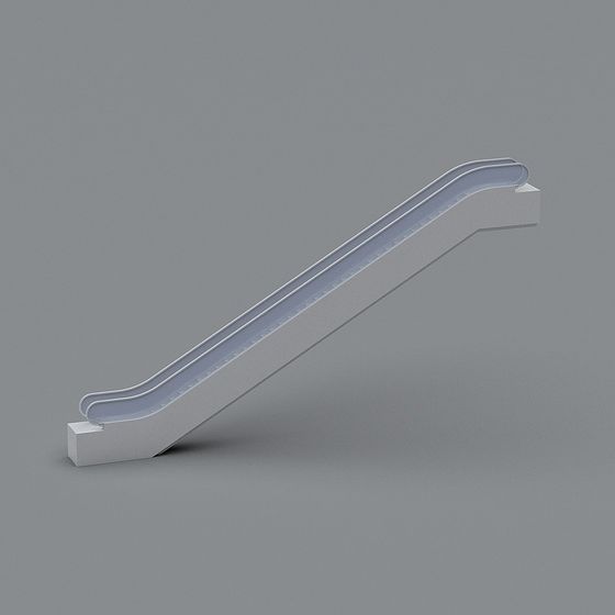 Elegant Low-Poly Staircase 3D model for Creative Projects