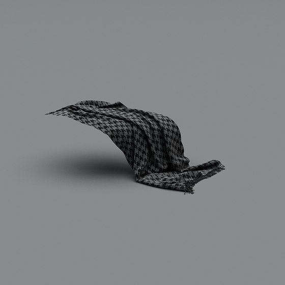 Ethereal Cloak 3D model for Creative Use