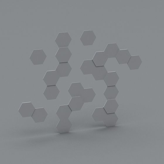 Hexagonal Structure 3D model for Creative Projects