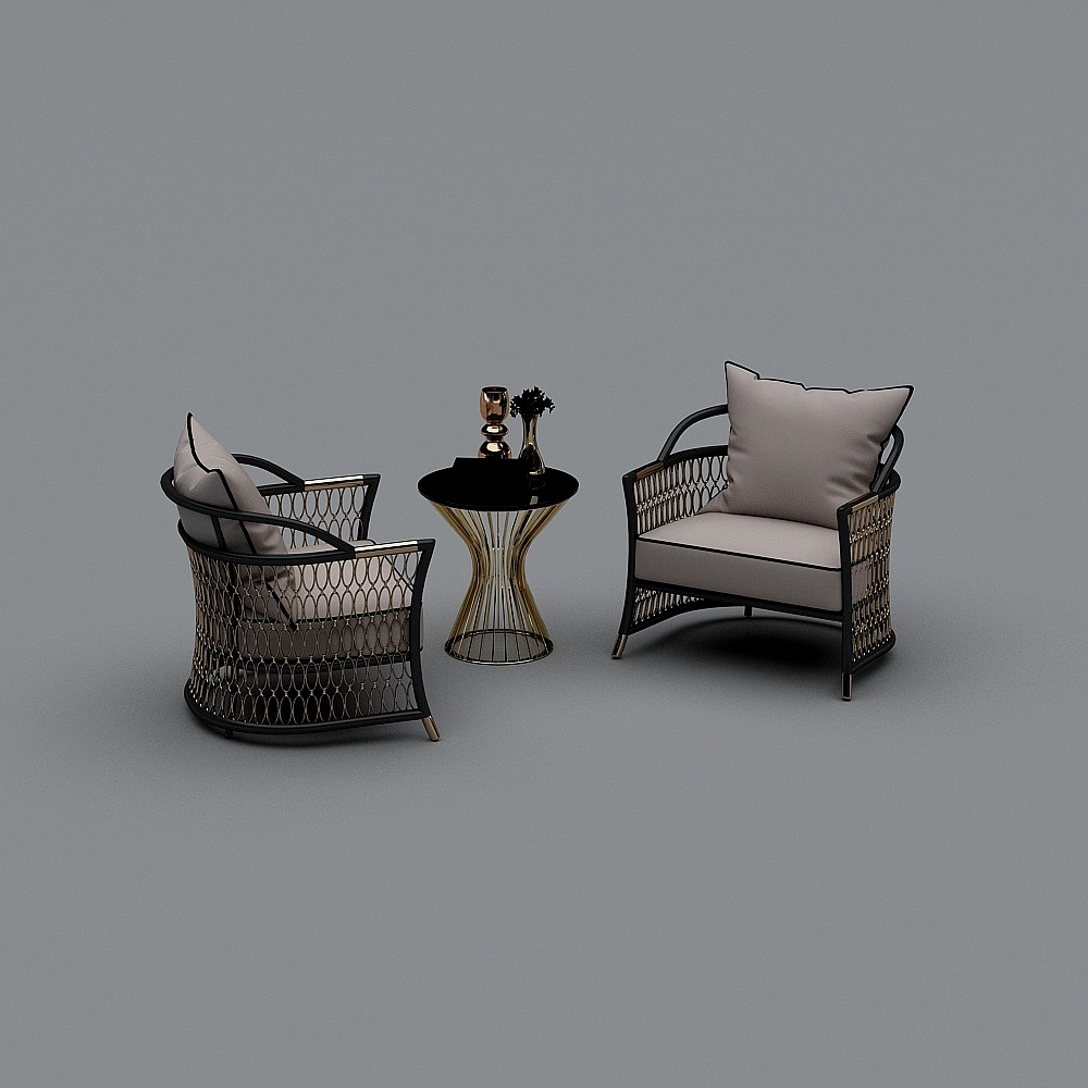 Combinazione di sedie per il tempo libero