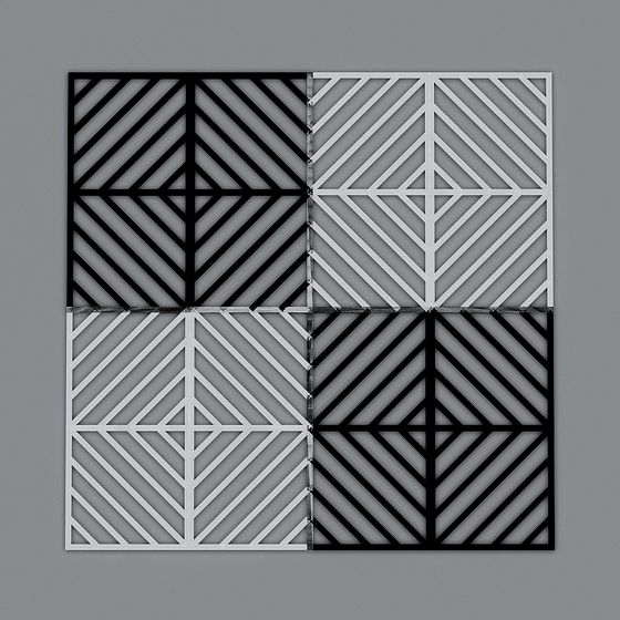 Geometric Phantom 3D model in Low Poly Style