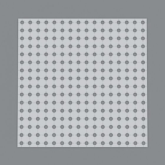 Grid Illusion 3D model for Designers and Developers