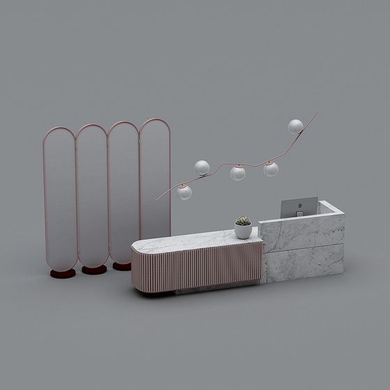 Urban Living Room 3D model